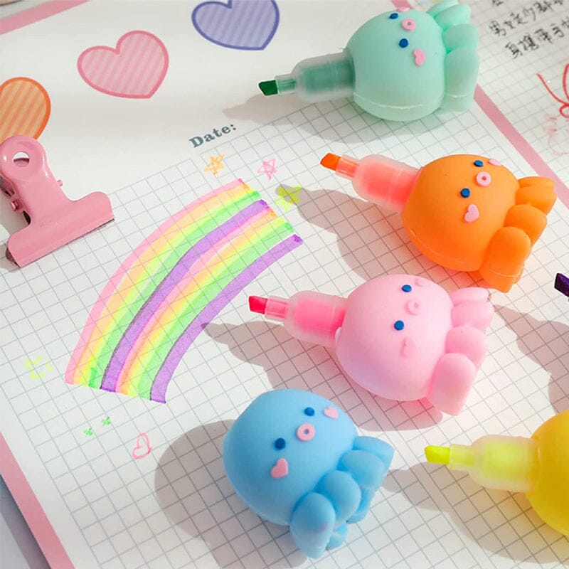 Colorful Octopus Shaped Maker Pens