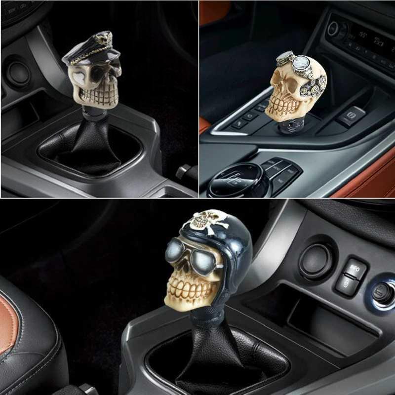 🎃HALLOWEEN🎃UNIVERSAL CAR SKULL GEAR SHIFT KNOB