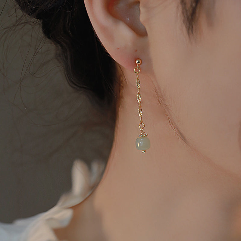 HeTian Jade Earrings