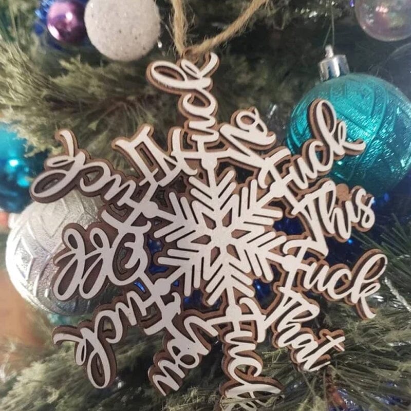 Funny Christmas Ornament | Perfect ornament for annual summary