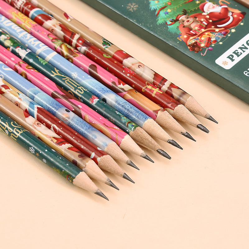 Christmas Pencils with Erasers