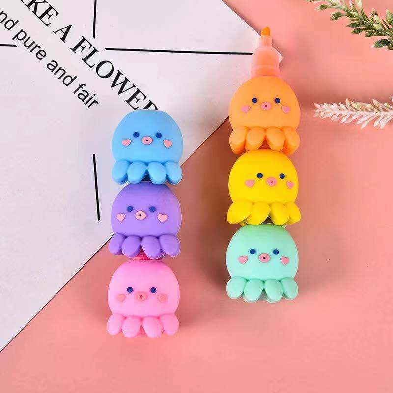 Colorful Octopus Shaped Maker Pens