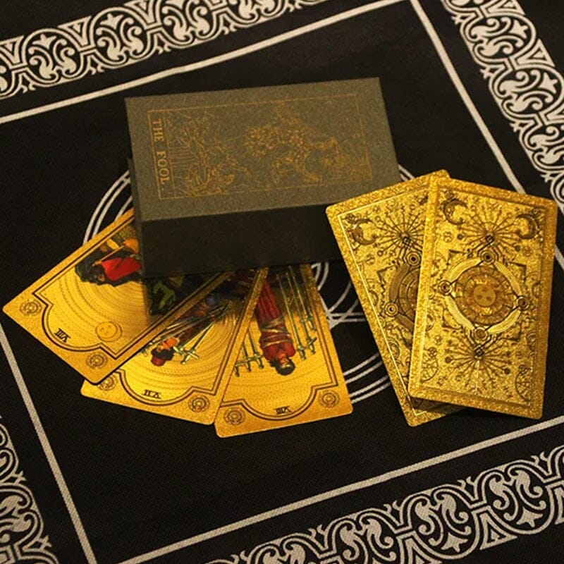 Explore the Mystical World of Tarot Gold Foil Tarot