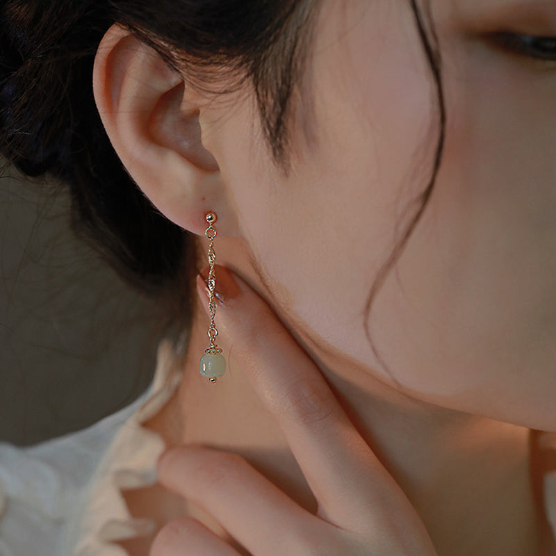 HeTian Jade Earrings