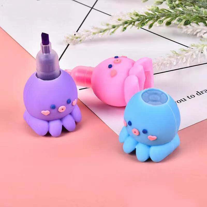 Colorful Octopus Shaped Maker Pens