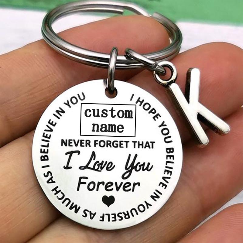 SANK® Personalized Keychain （Custom Initials/Name）