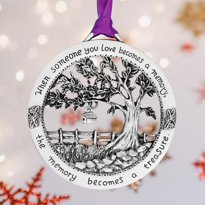 "When Someone You Love Becomes a Memory" Memorial Ornament