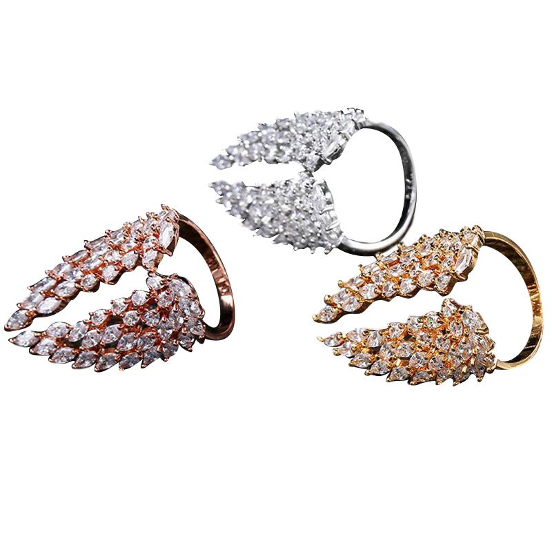 Elegant Angel Wings Rings for Women