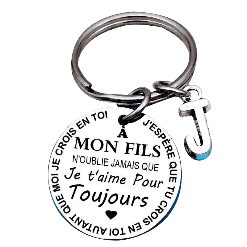 SANK® Porte-clés À MON FILS / MA FILLE（French keychain）