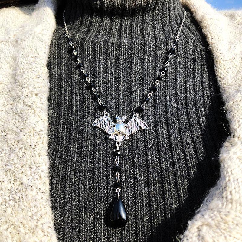 🎃HALLOWEEN🎃Gothic Bat Pendant Necklace