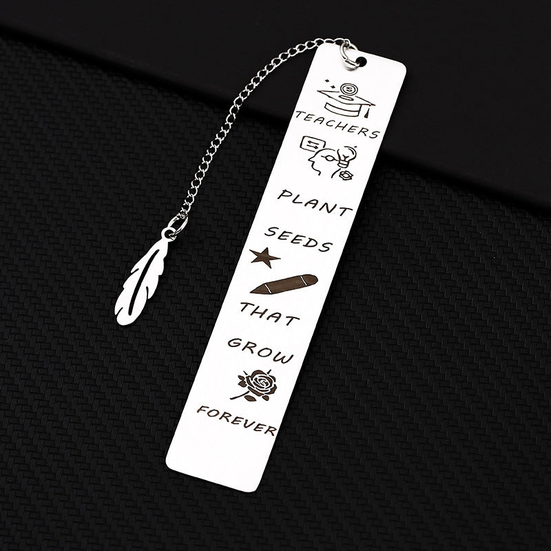 Stainless Steel Metal Bookmark