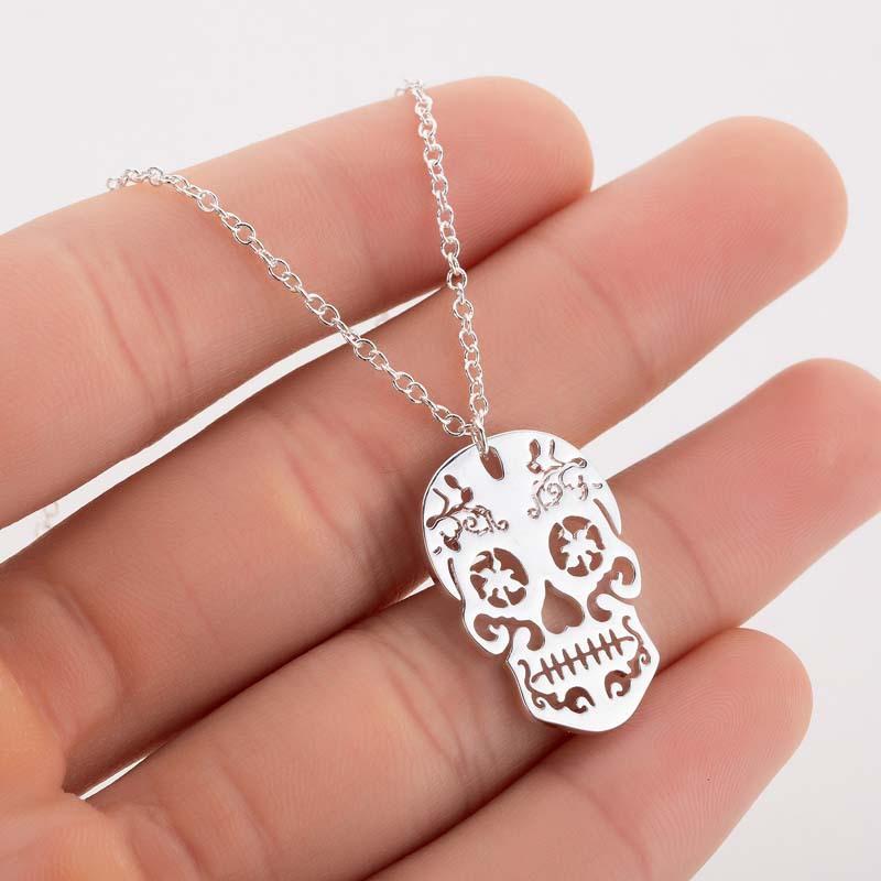 🎃HALLOWEEN🎃Vintage Skeleton Pendant Necklace