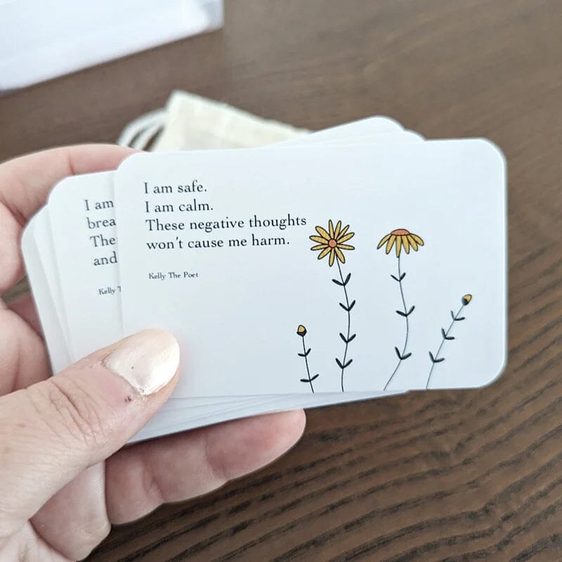 Anxiety Affirmations Card Pack(1 set)