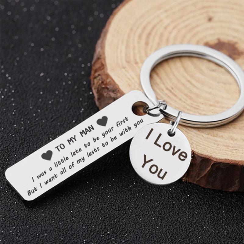 SANK®“To my man I love you” Keychain