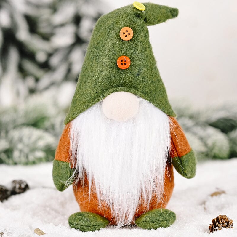 🌲Christmas Green Faceless Old Man Elf Figurine