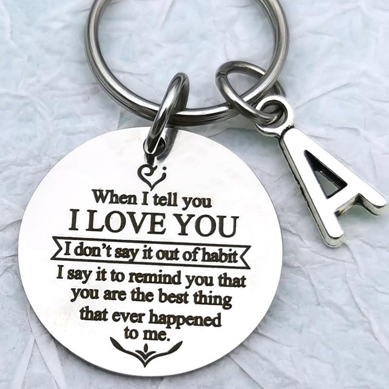 SANK® To my lover Keychain