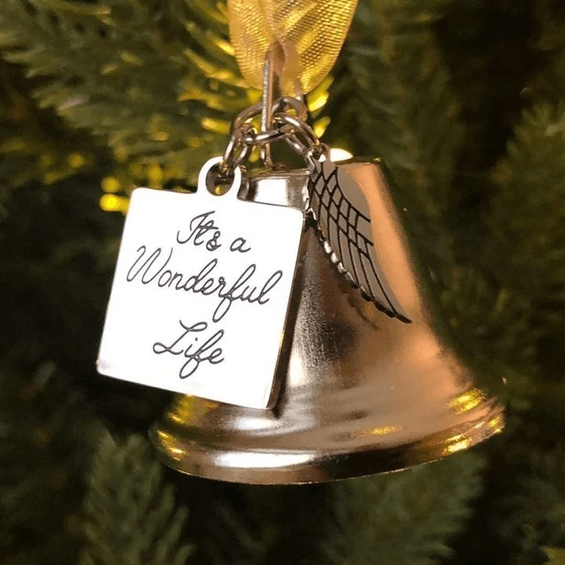 Christmas Angel Wings Bell