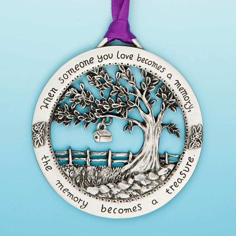 "When Someone You Love Becomes a Memory" Memorial Ornament