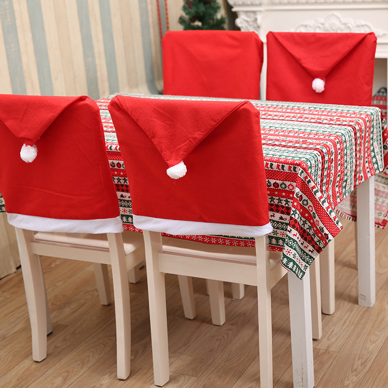 Christmas Chair Cover Decoration