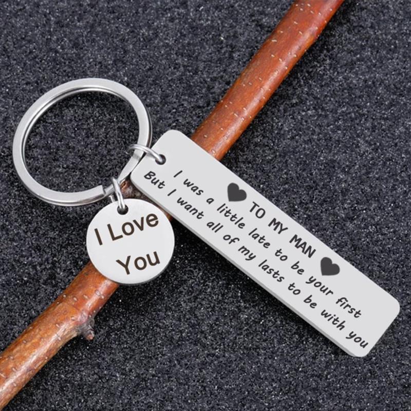 SANK®“To my man I love you” Keychain