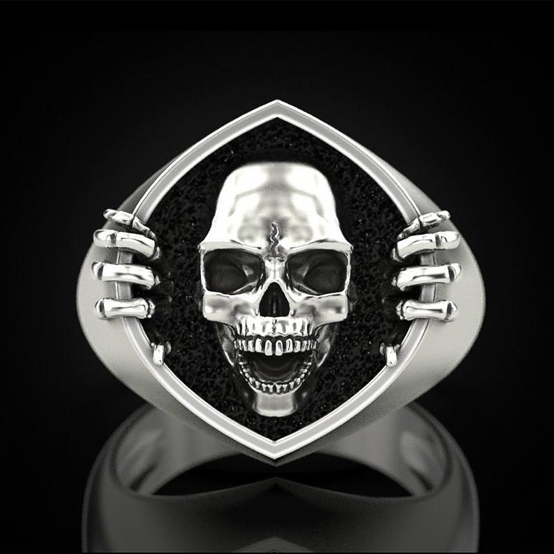🎃HALLOWEEN🎃Neo-Gothic Style Skull Unisex Ring