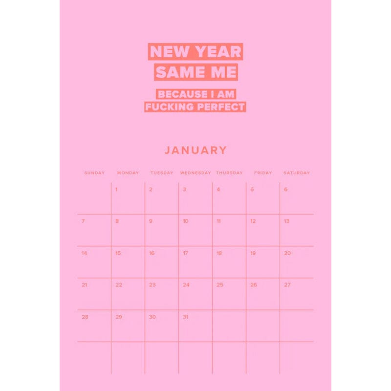 2024 BABE FUCK Calendar