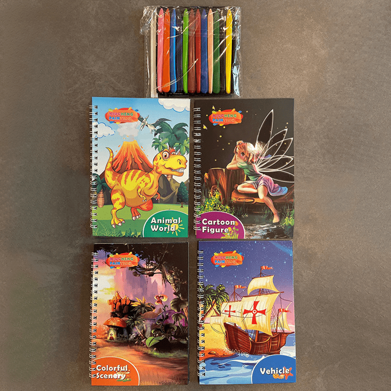 Children's Scratch Painting