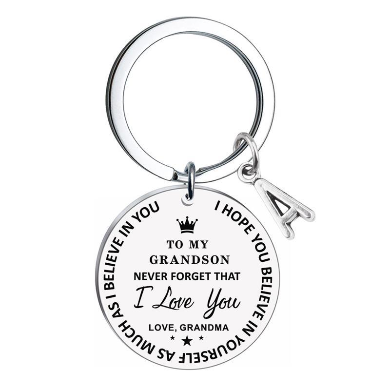 SANK®To My Granddaughter/Grandson Keychain