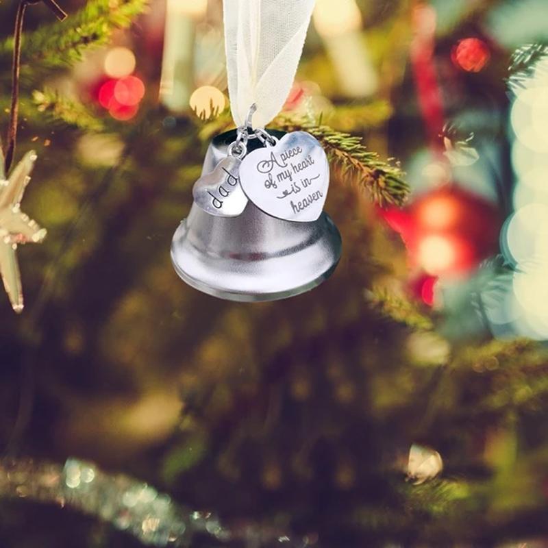 Heart-Warming Christmas Memorial Bell Pendant