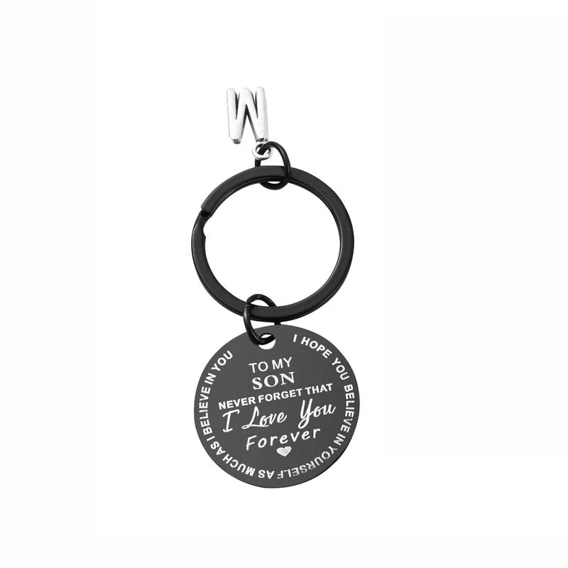 SANK® To My Son/Daughter Keychain (BLACK)