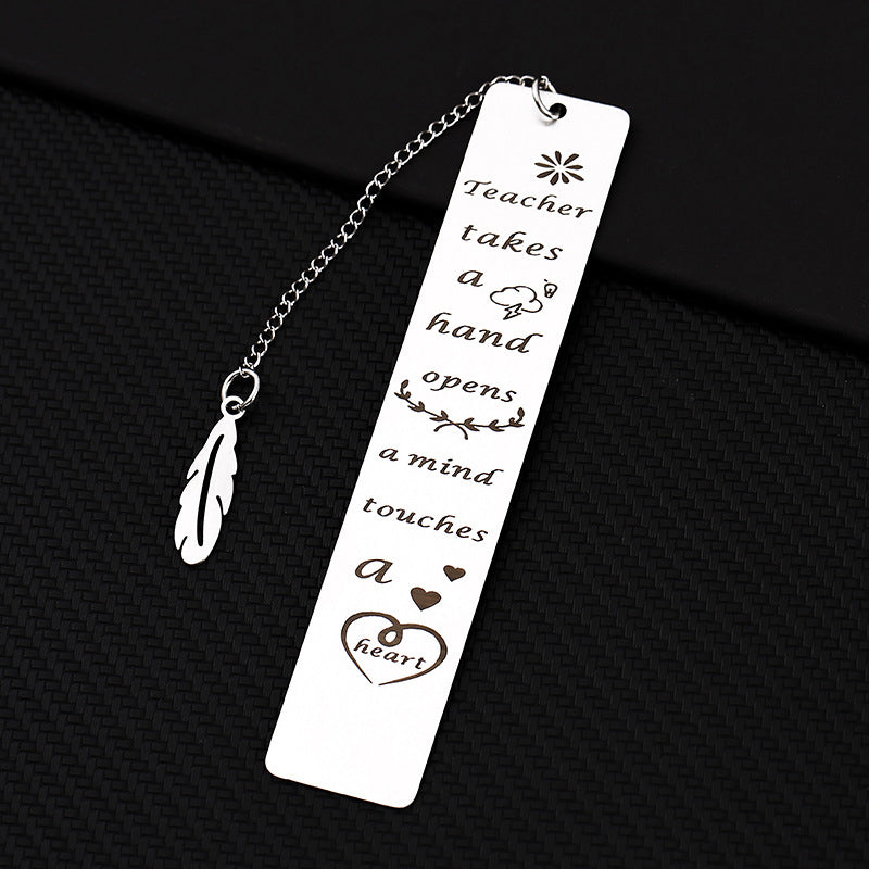 Stainless Steel Metal Bookmark