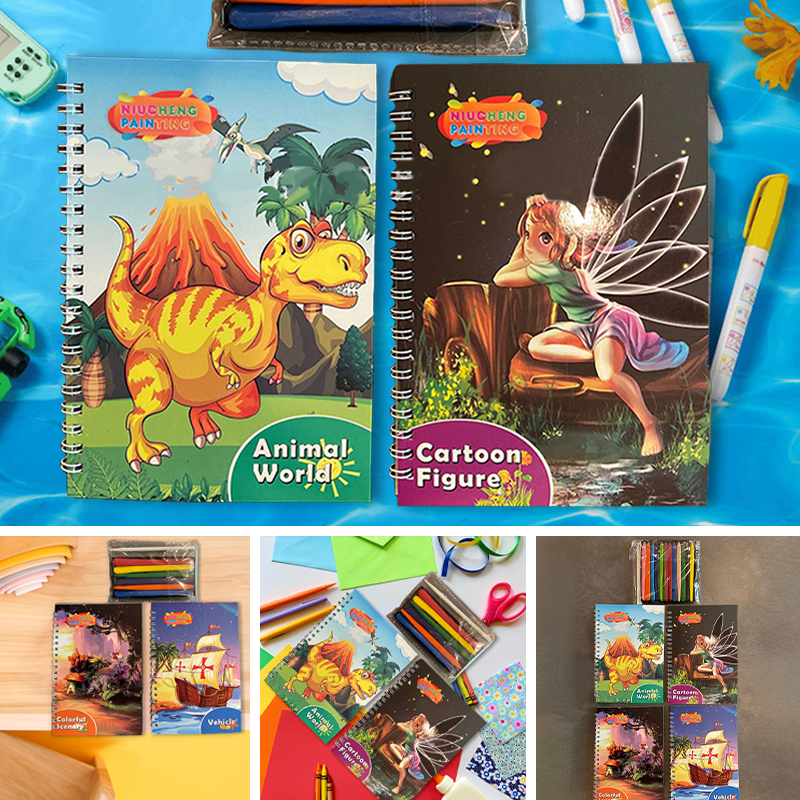 Children's Scratch Painting