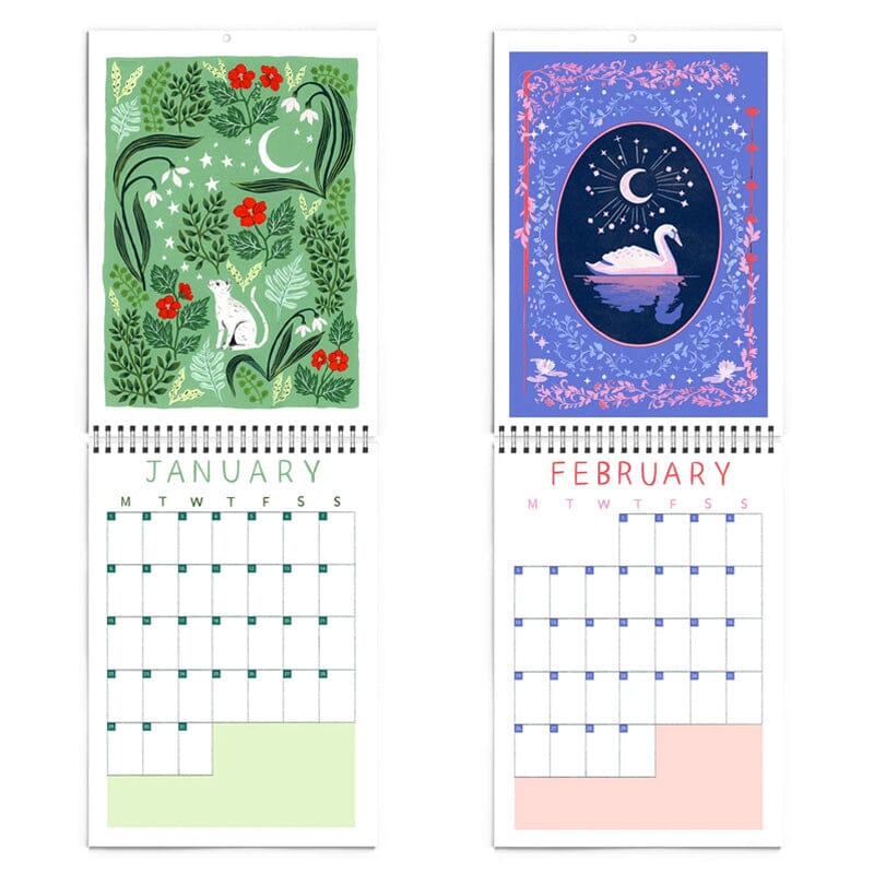 Animal Flower Calendar