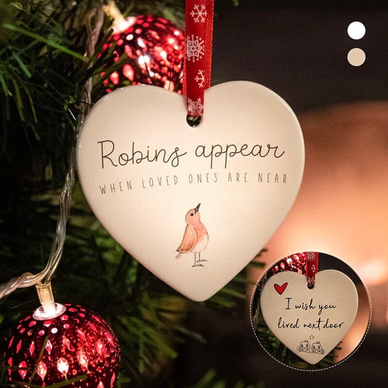 🔥Ceramic Heart Hanging Ornament