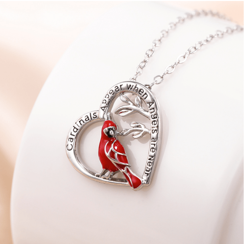 Sank®Cardinal Heart Pendant Necklace