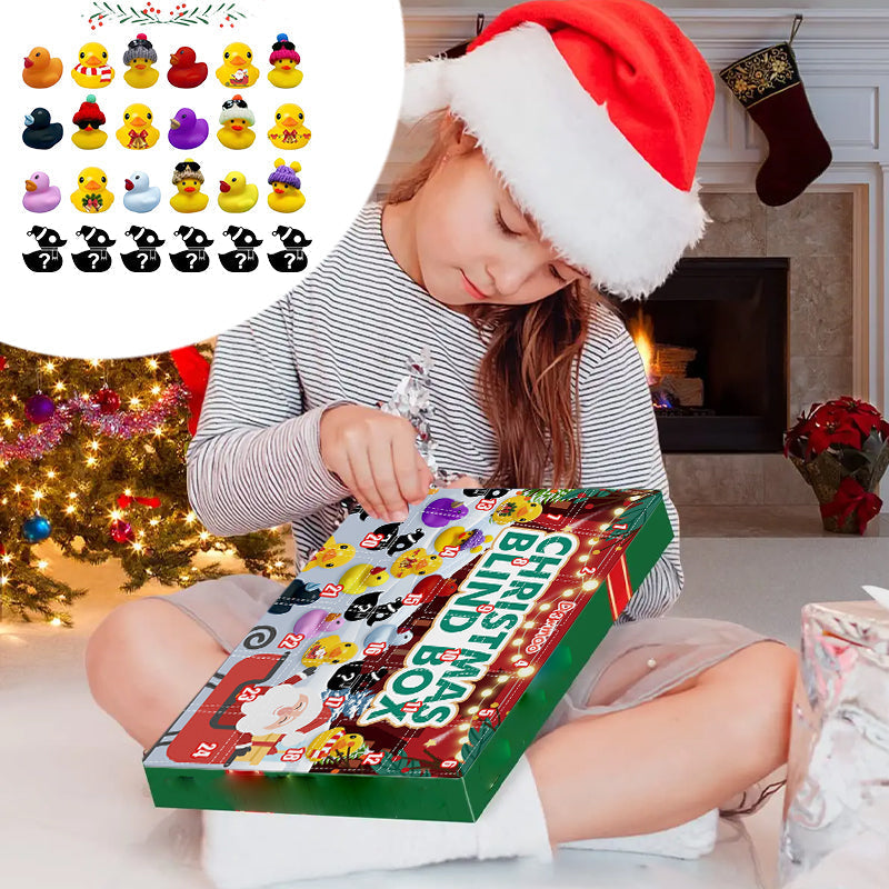 Christmas Advent Calendar - 24 Rubber Ducks for Kids