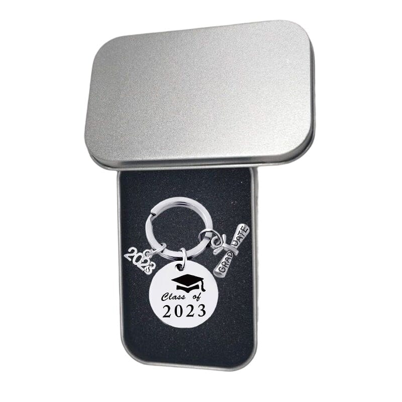 2023 Graduation Season Metal Keychain Gift with gift box
