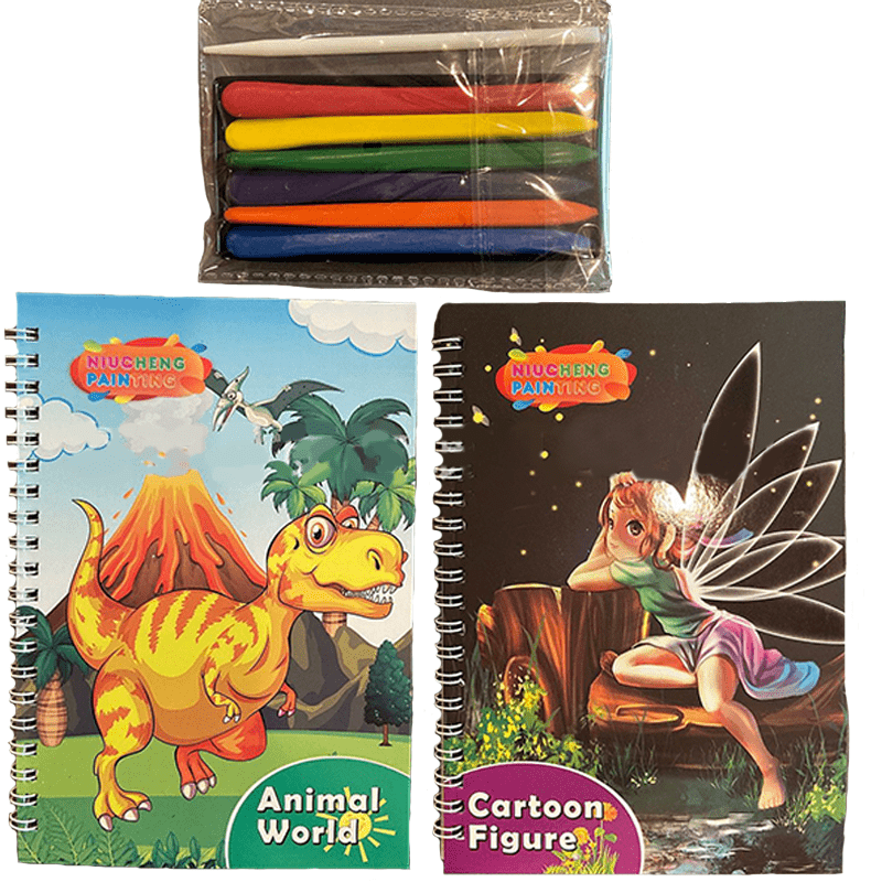 Children's Scratch Painting