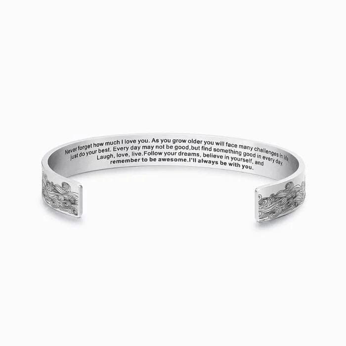 To My Granddaughter bracelet - I Will Always Be With You