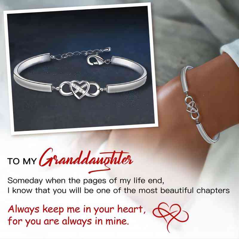 Always Remember I Love You Mom Forever Love Heart Bracelet