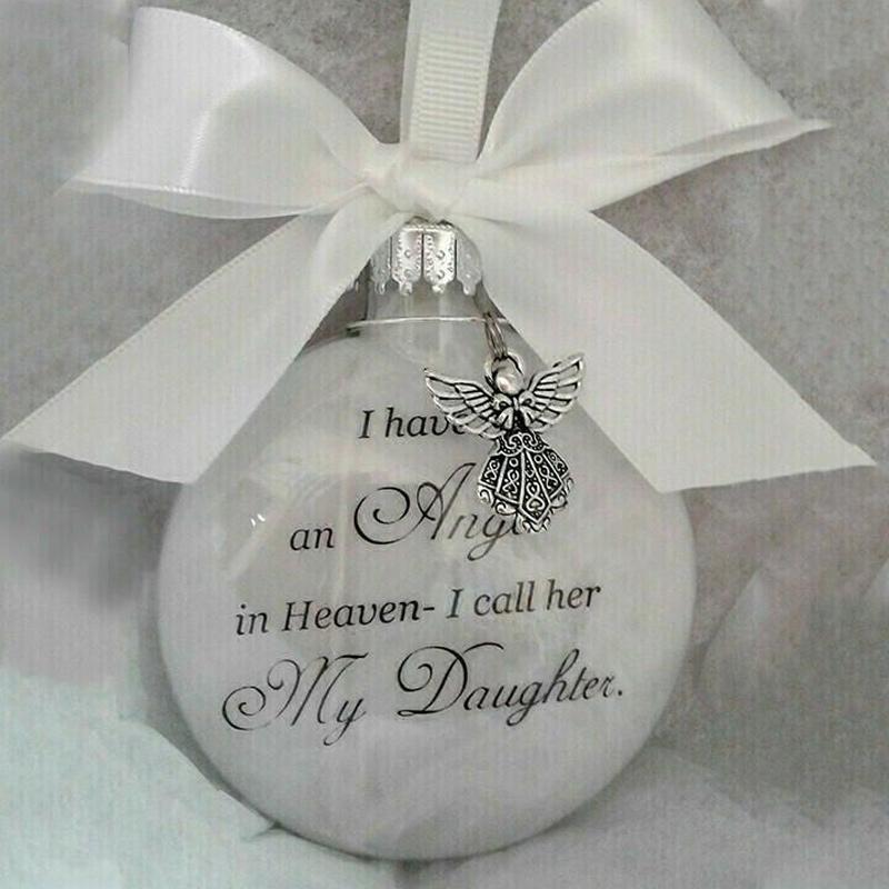 Christmas Sale Angel In Heaven Memorial Ornament