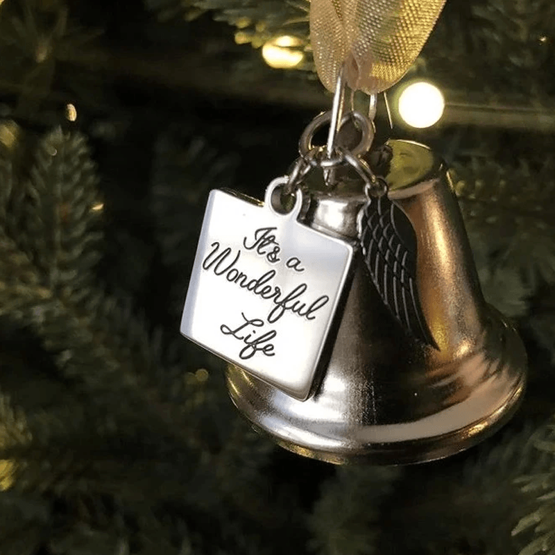 Christmas Angel Wings Bell