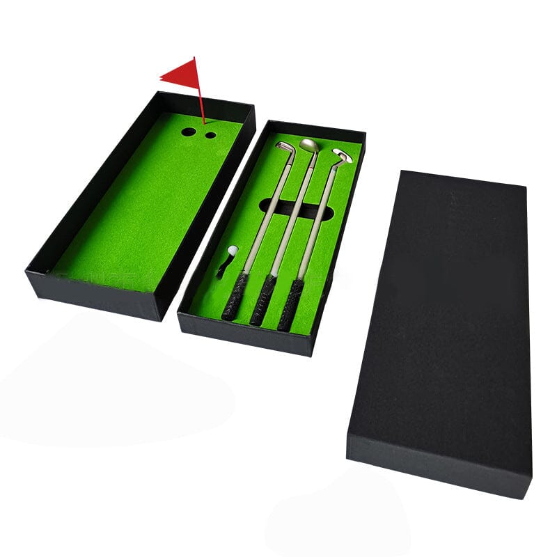 Funny gift Mini Desktop Golf Set with 3 pens