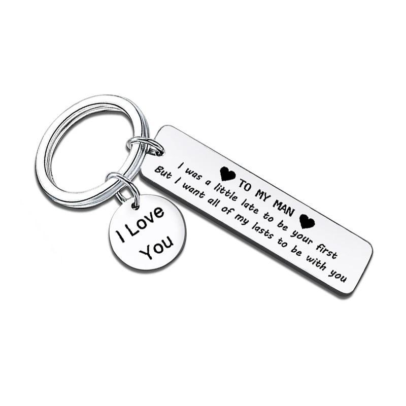 SANK®“To my man I love you” Keychain