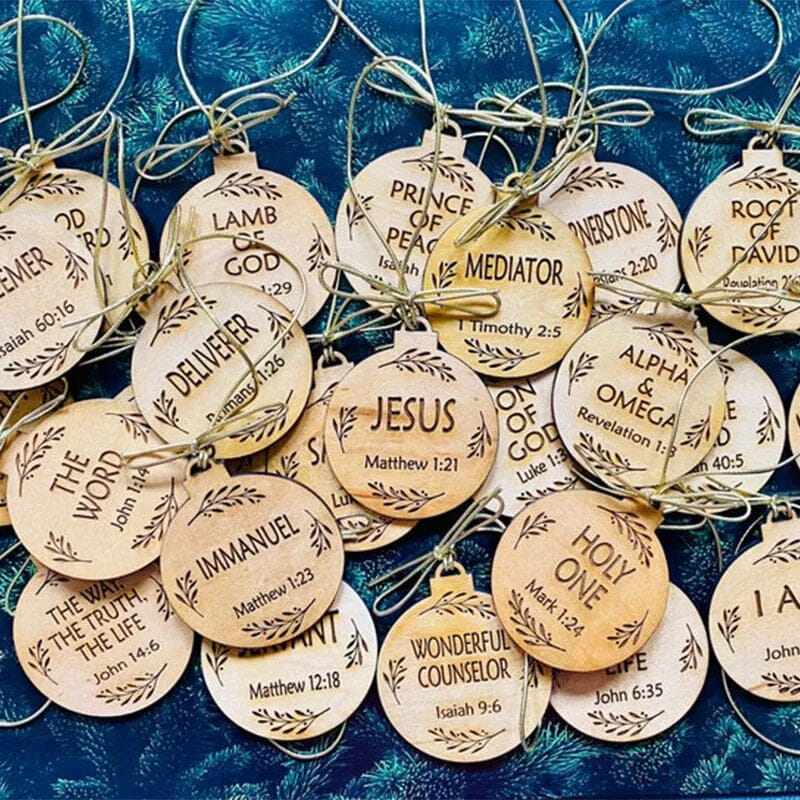 Christmas Sale Names Of Jesus Christ Ornaments