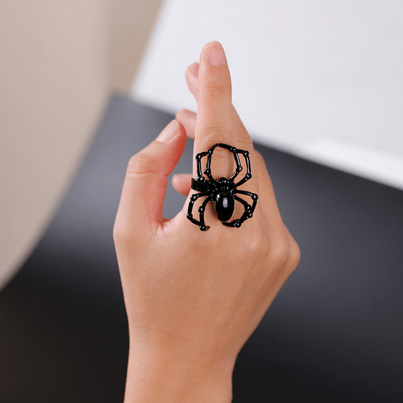 🎃HALLOWEEN🎃Neo-gothic Spider Ring