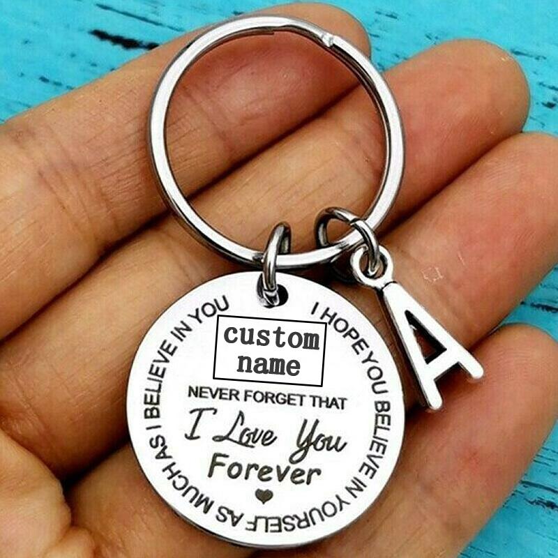 SANK® Personalized Keychain （Custom Initials/Name）