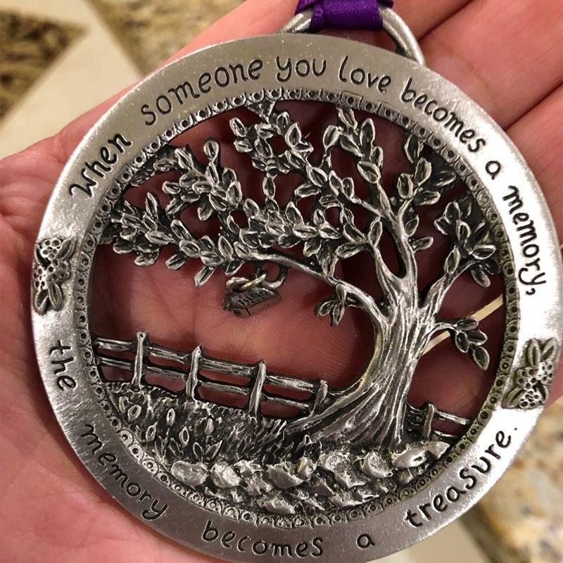 "When Someone You Love Becomes a Memory" Memorial Ornament