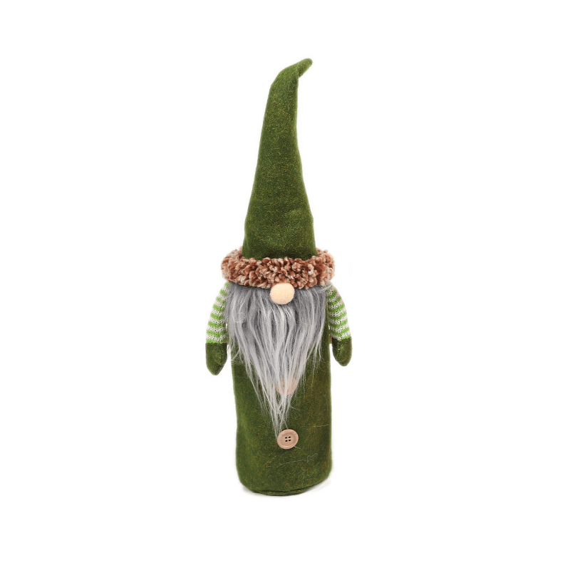 Christmas Wine Bottle Lid Bag