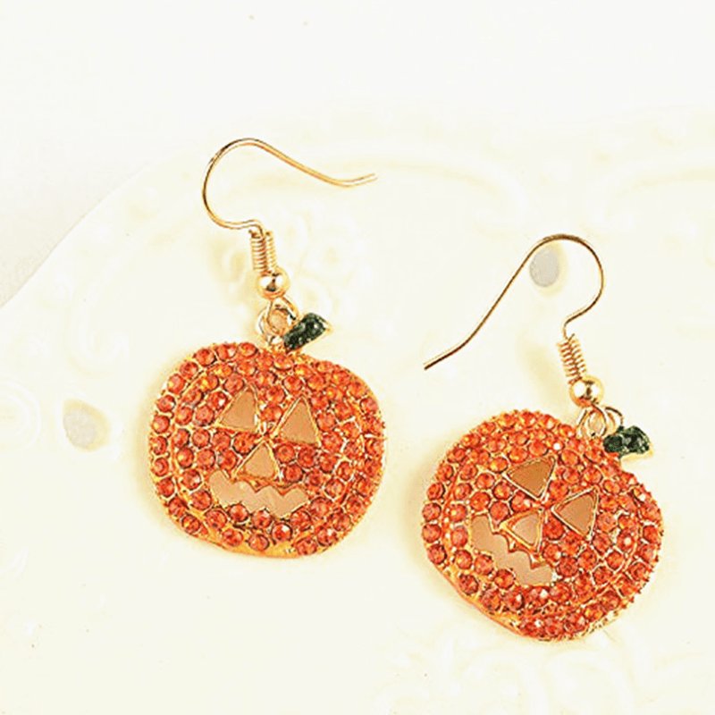 Halloween Pumpkin Earrings